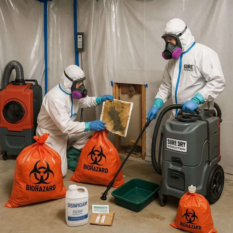 Contaminated Water Handling Protocols process in Ben Avon, PA