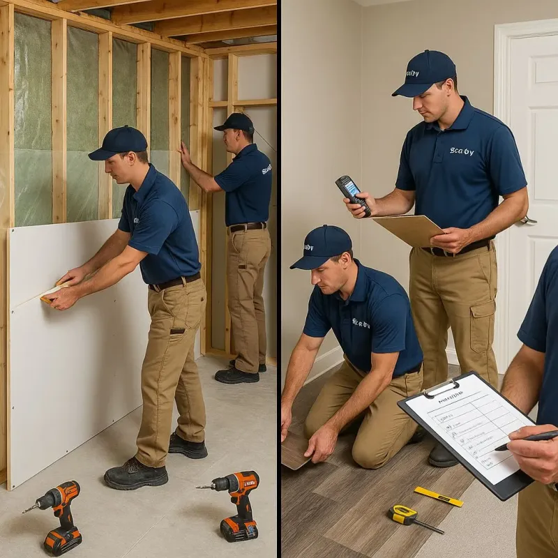 Repairs and Reconstruction process in Ben Avon, PA
