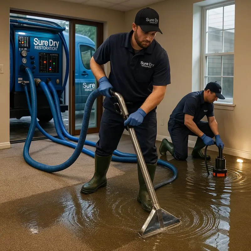Water Extraction and Removal process in Ben Avon, PA